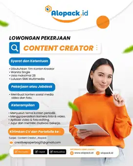Content Creator (Perempuan)