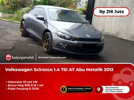 [BONUS VELG SSR 1 SET] VW Volkswagen Scirocco 1.4 TSi AT Abu 2012/2013