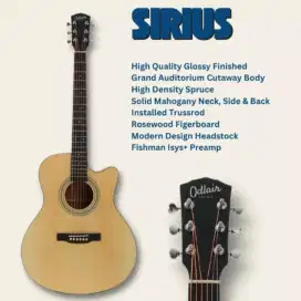 Jual Gitar Odlair Akustik Elektrik SURIUS OG 411C-NAT
