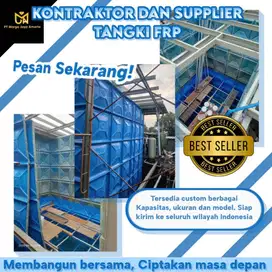 Kontraktor & Supplier Tangki FRP Berkualitas Tinggi di Madiun