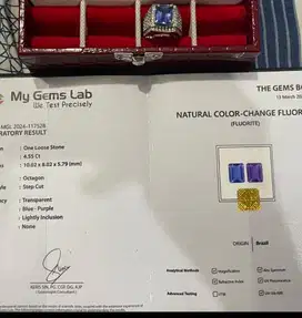 Di jual baru permata ring perak