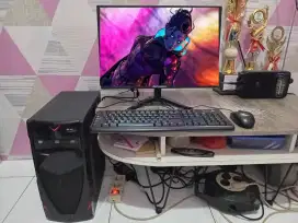 PC GAMING DESIGN + LCD + RAM 8 GB + HD 320 GB + GAMES FILM APP