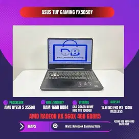ASUS TUF GAMING FX505DY RYZEN 5 3550H AMD RX 560X 4GB GDDR5 RAM 16GB