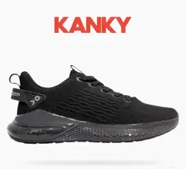 Kanky hiro ukuran 42 warna hitam soL seperti Adidas Boost empuk