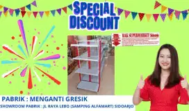 Rak minimarket Gondola