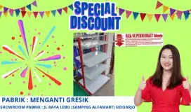 Rak minimarket Gondola