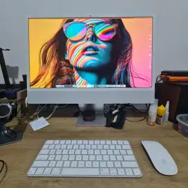 Apple iMac M3 24 Inch 4.5K - Apple M3 Chip 8-Core CPU 10 -  256GB