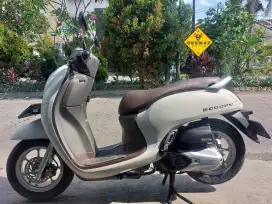 (DP 500 Rb)‼️ Plat B TangKot Scoopy Prestige Keyless Putih 2022