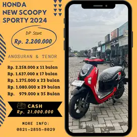 NEW SCOOPY SPORTY 2024