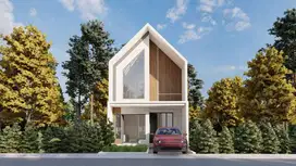 Rumah Baru Murah dan lebar dalam Komplek daerah Gatot subroto