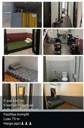 Dijual Kosan 9 Kamar di Ciledug Tangerang