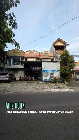Ruko Strategis Tengah kota daerah Wilis Klojen Malang