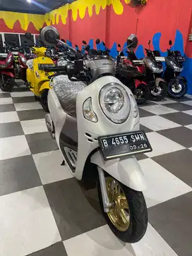 ( DP 500 ) Scoopy Prestige 2021 KTP Daerah & Rumah Sewa Bisa