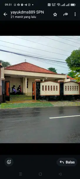 Rumah di Jalan Raya Kendeng Sampangan