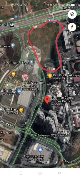Dijual Lahan Di Daerah Sudirman- Jakarta Selatan
