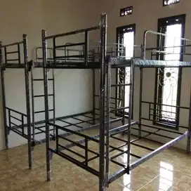 Ranjang Tingkat Besi 90x200