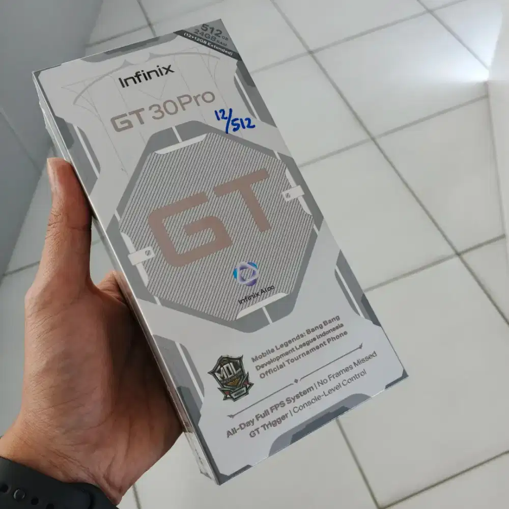 INFINIX GT 30 PRO 5G 12/512 GB Garansi Resmi