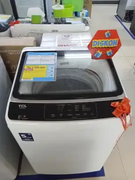 Mesin cuci Top loading TCL 8 KG