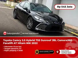[ LOW KM ] Toyota Camry 2.5 Hybrid TSS Sunroof AT Hitam 2022/2023