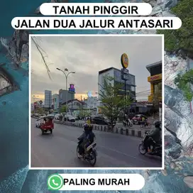 Tanah Bandar Lampung di jalan antasari cocok bangun perumahan