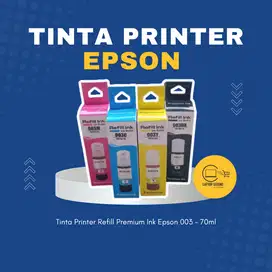 Tinta Printer Refill Premium Ink New Epson 003 - 70ml