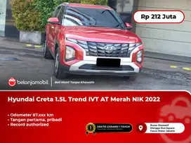 [ TANGAN PERTAMA ] Hyundai Creta 1.5L Trend IVT AT Merah 2022/2023