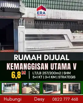 Gudang Kemanggisan Dijual Murah