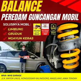 Mobil EMPUK ANTI GRUDUK di Jl Berlubang Pasang BALANCE DAMPER GARANSI
