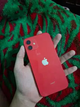 iPhone 12 64gb red garansi inter