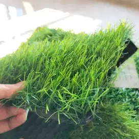 Jual rumput sintetis eceran untuk taman rumah