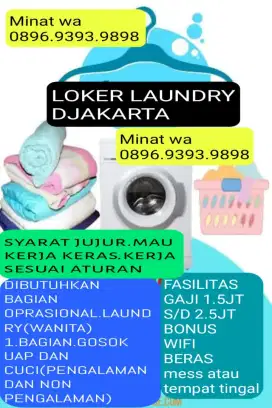 LOKER LAUNDRY DJAKARTA