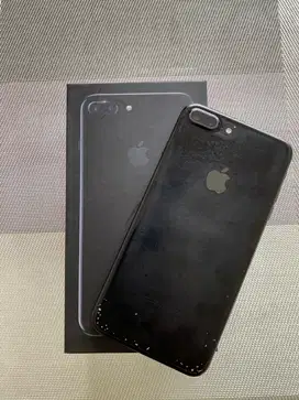 iPhone 7 + 32 jet black lengkap