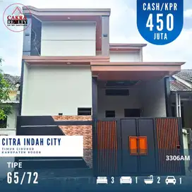 Rumah minimalis 3 kamar tidur di citra indah city