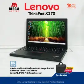 Lenovo ThinkPad X270 Core i5 | RAM 8GB | SSD 256GB | Layar Touchscreen
