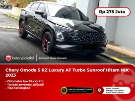[ LOW KM ] Chery Omoda 5 RZ Luxury AT Turbo Sunroof Hitam 2023/2024