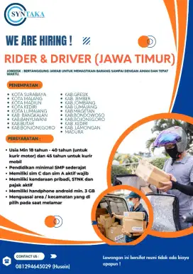 Driver kurir SPX Express