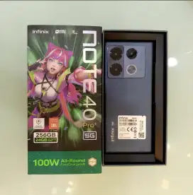 Infinix Note 40 Pro plus 5G 12/256 Fulset like new