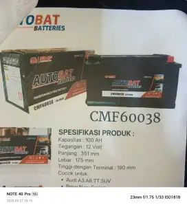 aki mobil baru berbagai macam tipe