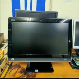 PC all in one hp core i5 2400s ram 8 gb SSD 256 gb layar 20 inch D-ZC