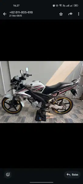 Vixion Old 2012 Warna Putih