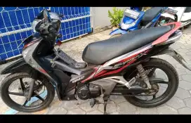 Supra X Helm In 2012 plat karawang