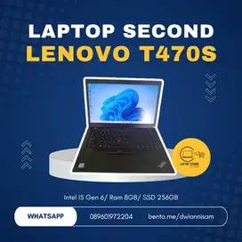 Laptop Lenovo Thinkpad T470S Intel Core i5 Gen 6/ Ram 8GB/ SSD 256GB