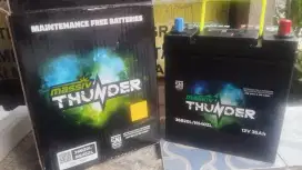 accu aki baru kering brio agya sigra jazz massive thunder (yuasa grup)