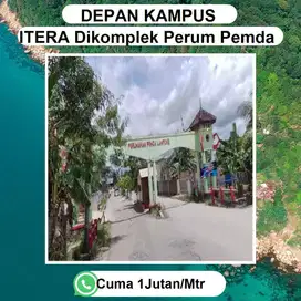 TANAH DI DEPAN KAMPUS ITERA dalam perumahan peemda wayhui basisnyaa