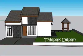 Ready Rumah Luas Posisi HOOK 1LT BSB Village Bisa KPR