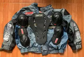Jacket Simpson Blue size L2W