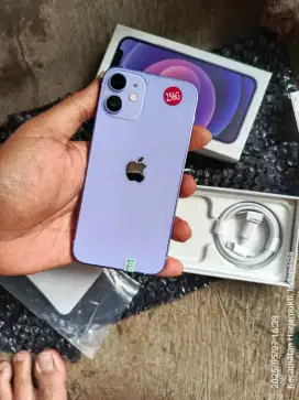 Iphone 12 mini 5g 256 gb bh 95% nmnus mlus all operator tt bt jual
42