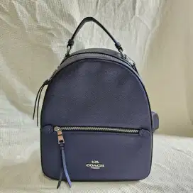 Coach Jordyn Leather Backpack - Navy Bag
