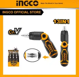 Obeng set ingco dgn 13 mata obeng