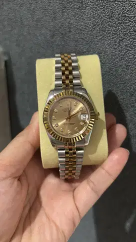 PRELOVED JAM TANGAN PREMIUM ROLEX DATEJUST 31MM TWO TONE AUTOMATIC